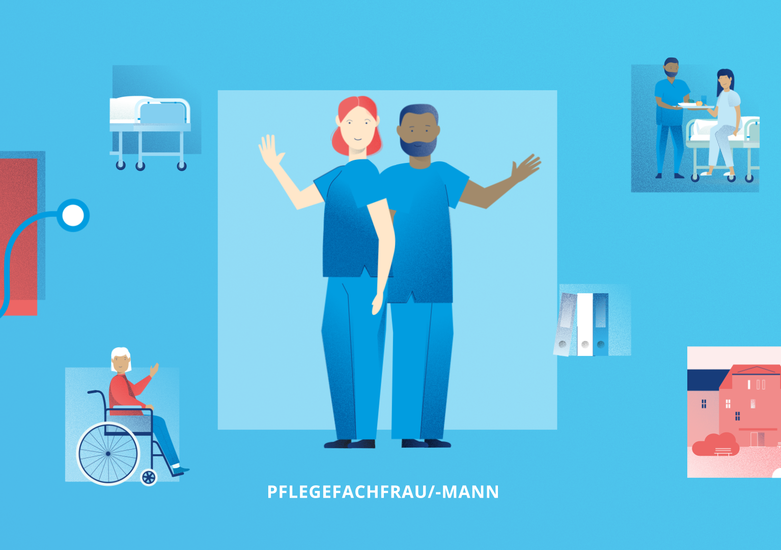 Illustriertes Thumbnail für ein Erklärvideo der HPG, animiert von M'splain. Mit animierten Charakteren und dynamischer Textanimation im modernen Style – visuelle Kommunikation für komplexe Inhalte. 