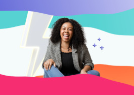 Illustriertes Thumbnail für eine Produktpräsentation von HubSpot, animiert von M'splain. Bunte Mixed-Media-Animation im Collage-Style mit Charakter im Fokus. 